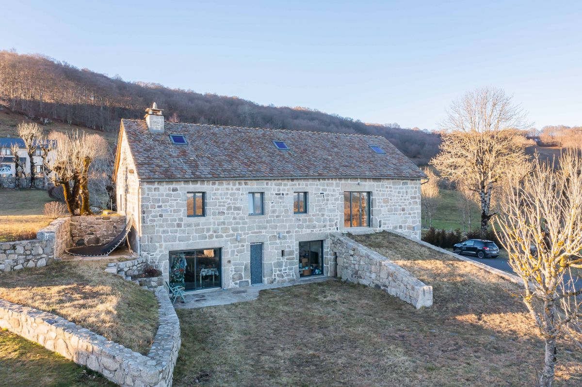 Photo d'un agrandissement d'une maison en Lozère par Maisons Deltour Photo d'un agrandissement d'une maison en Lozère par Maisons Deltour